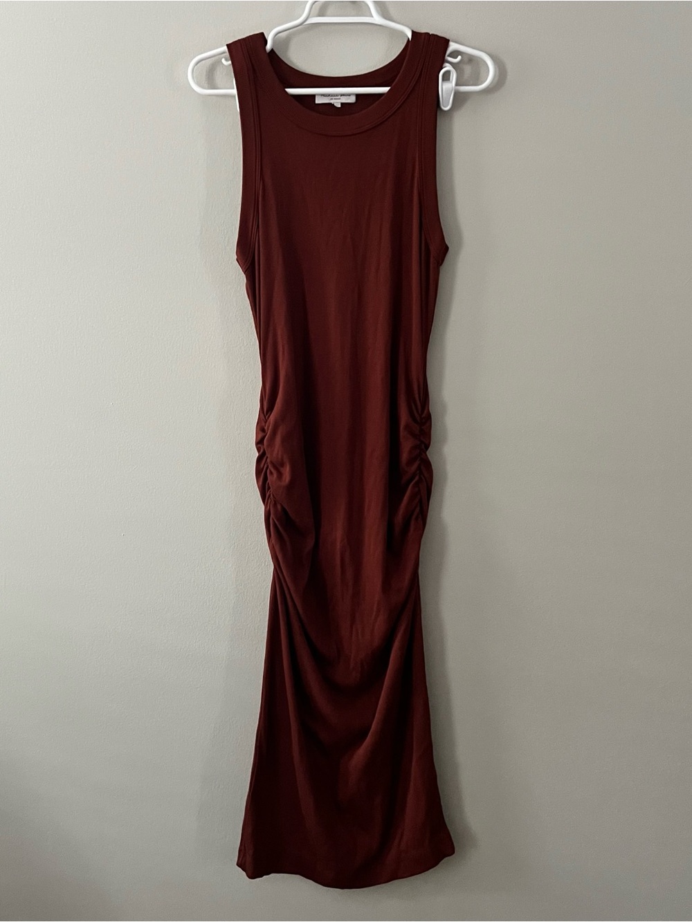 Michael Stars Women’s Cooper Wren Ribbed Tank Midi Dress Size Large